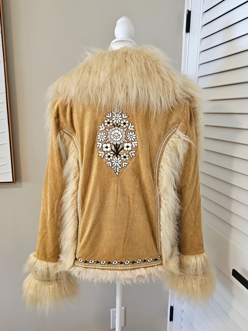 SPELL & THE GYPSY COLLECTIVE JOPLIN CROPPED JACKET – HAZELNUT – SIZE LARGE - Picture 14 of 16